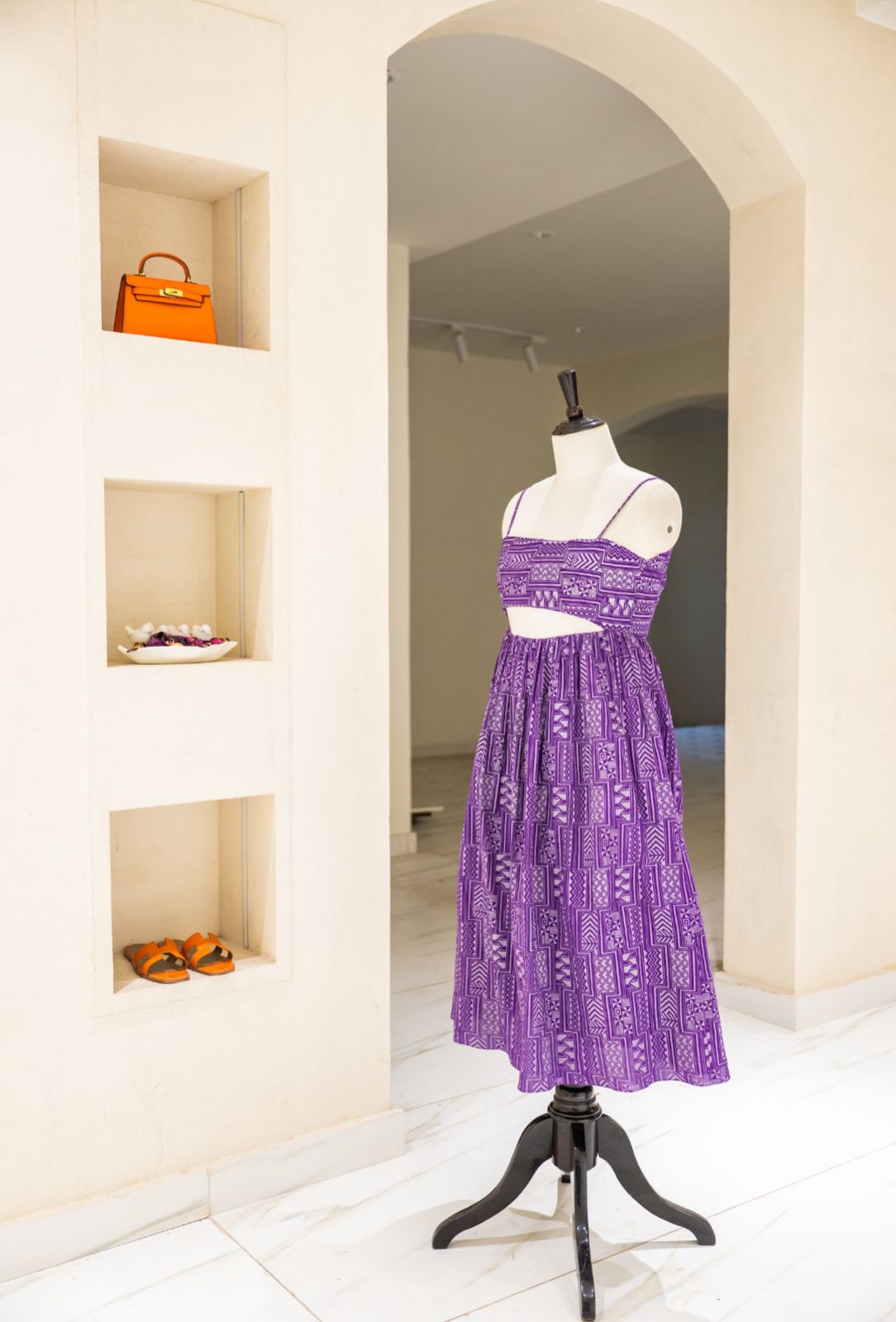 The Mosaic Cut-Out Dress