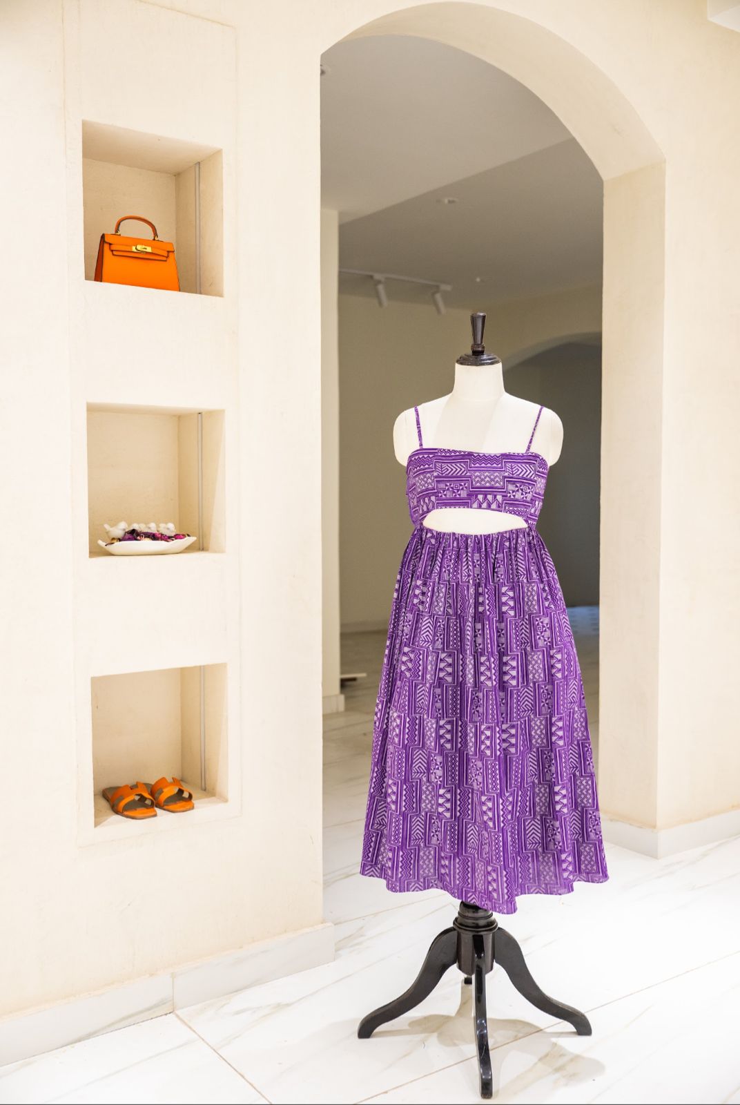 The Mosaic Cut-Out Dress