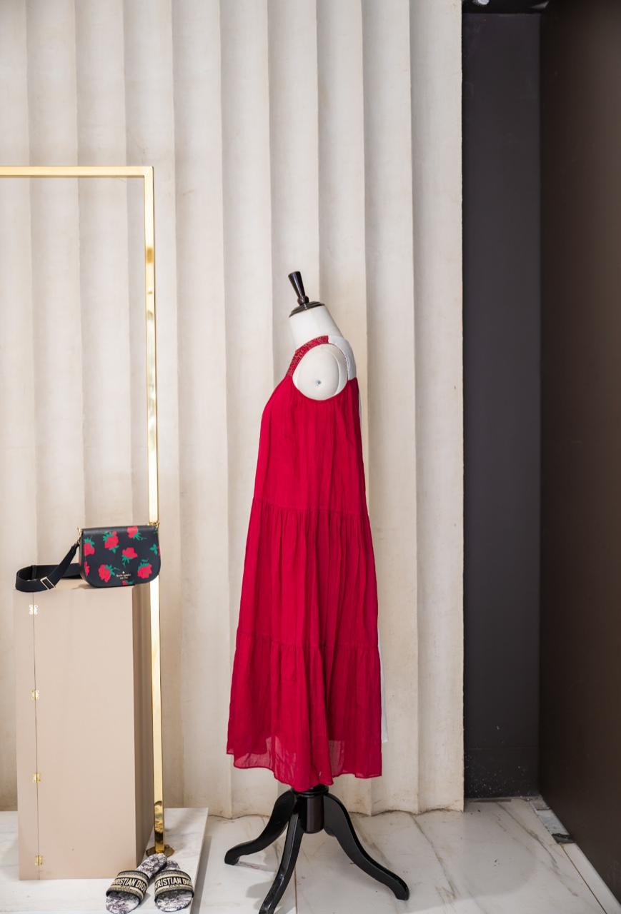 Two-Tone Song Dress