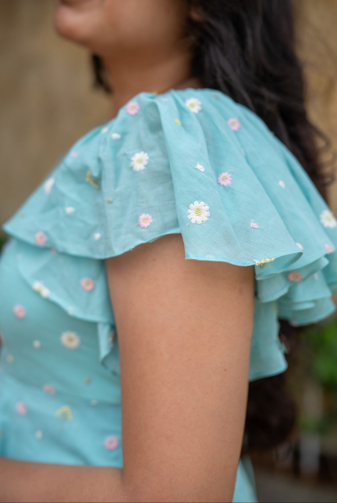 Garden Ruffle Dress