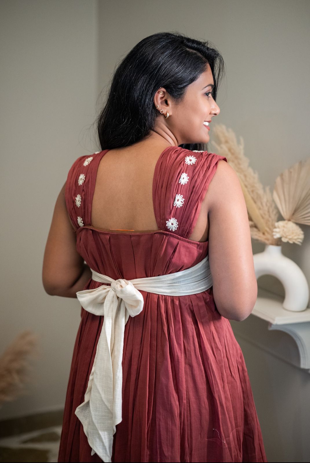 Gulnaar Stitch Dress