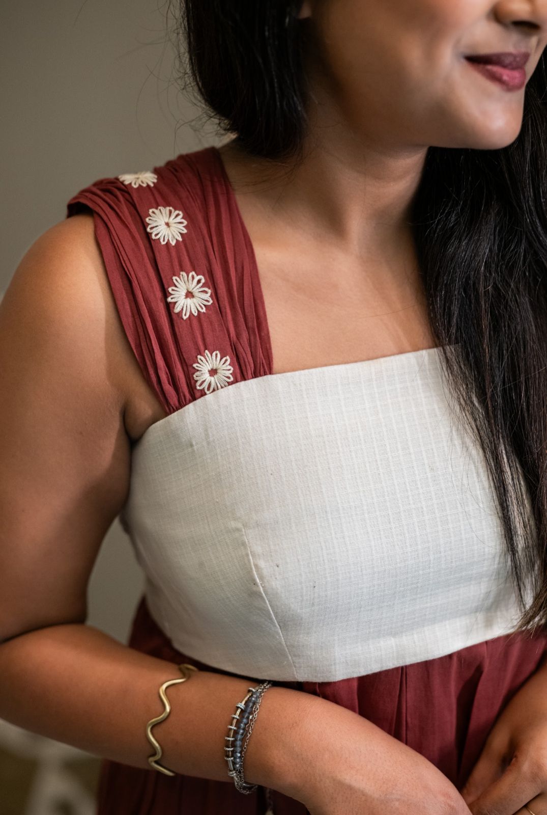 Gulnaar Stitch Dress