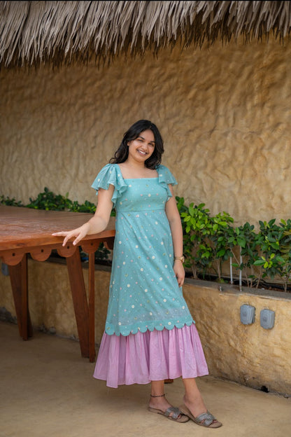 Garden Ruffle Dress