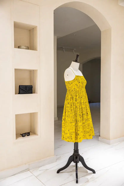 Doodle Bloom Dress